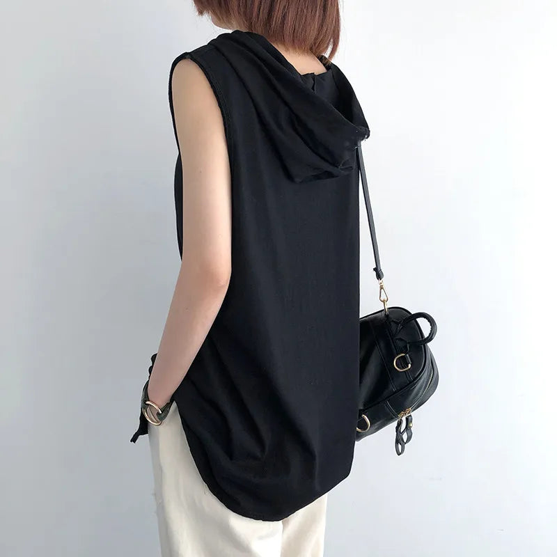 Tops Vest Unisex Sleeveless