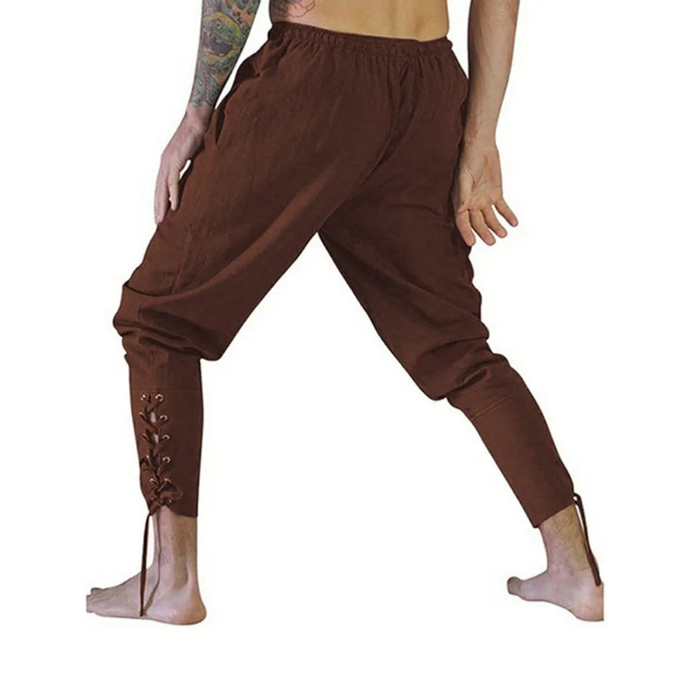 Pirate Pant Viking Costume for Men