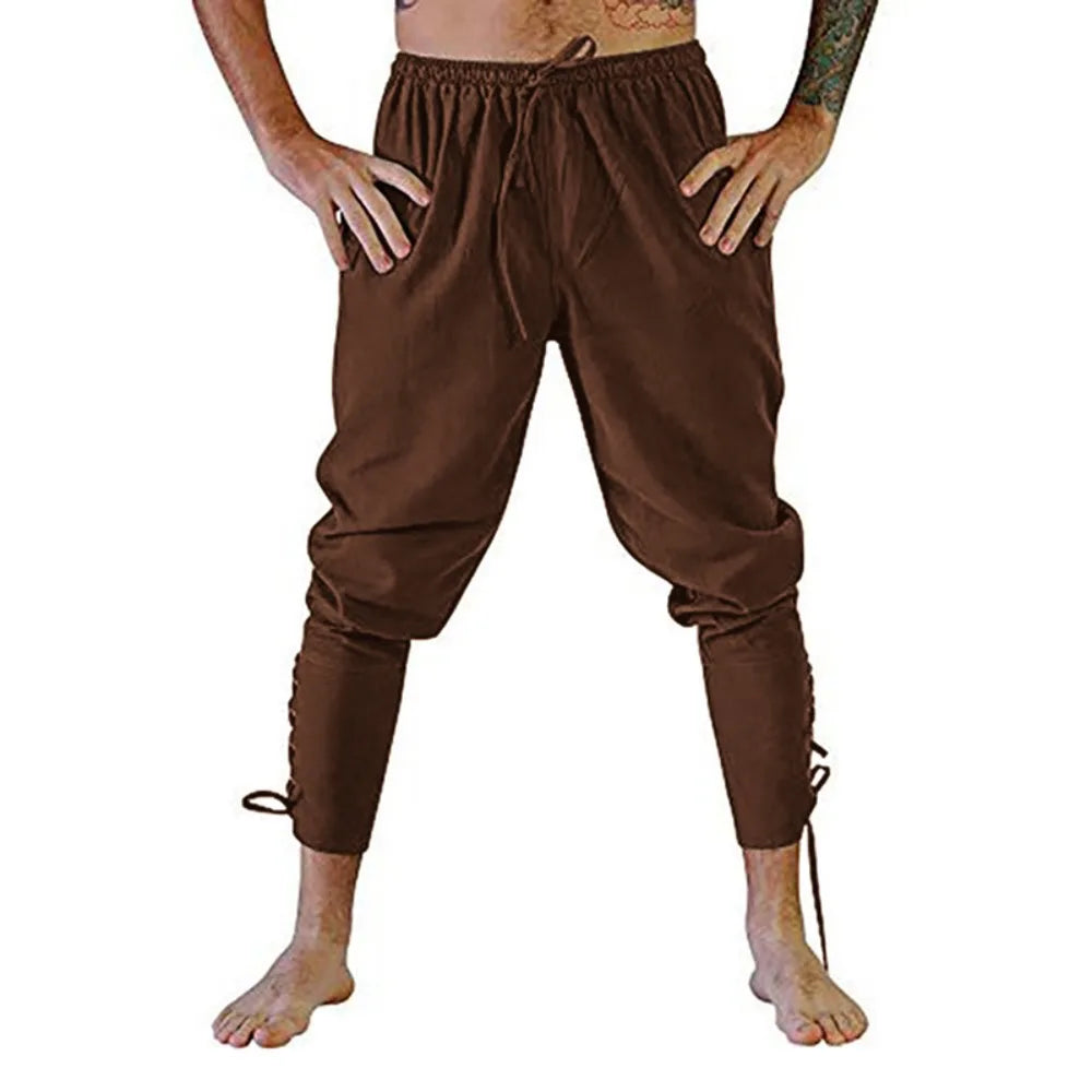 Pirate Pant Viking Costume for Men