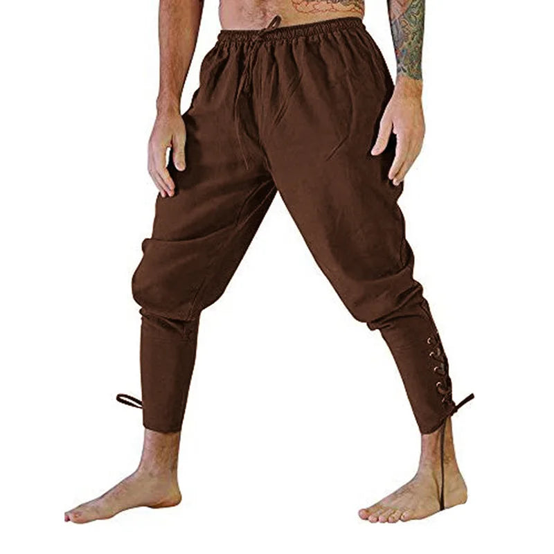 Pirate Pant Viking Costume for Men