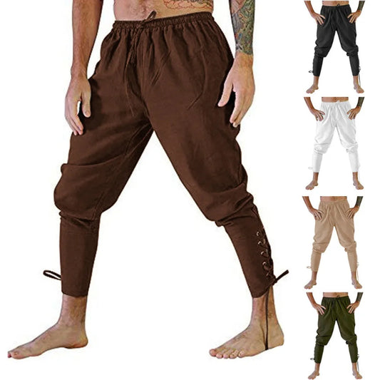 Pirate Pant Viking Costume for Men